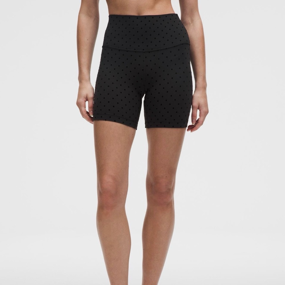 Sz6 Lululemon Align Shorts Polka Flock